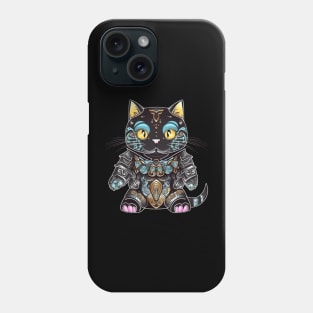 Cute Kawaii Cat in Armor Phone Case