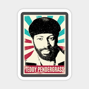 Vintage Retro Teddy Pendergrass Magnet