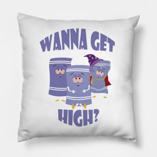 Towelie | Wanna Get High | South Park Pillow