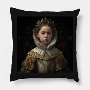 Living Dolls of Ambiguous Royal Descent Pillow