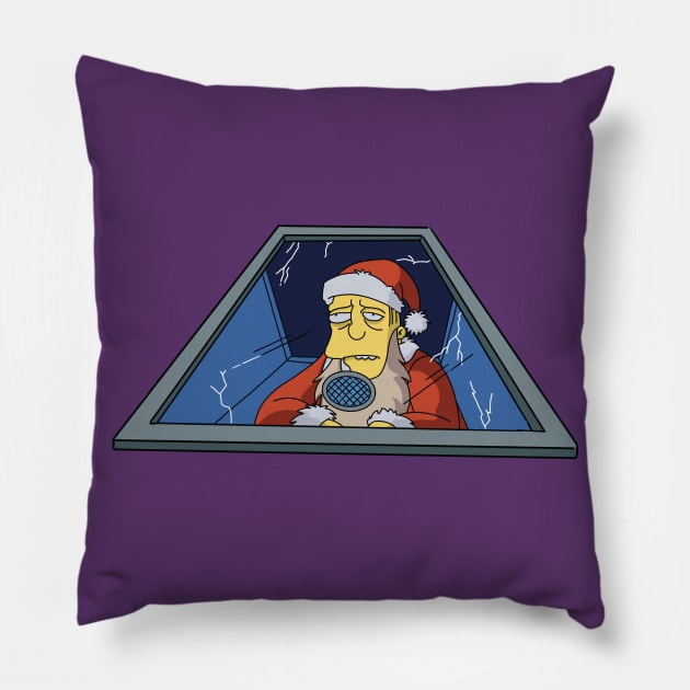 Santa Claus juvenile correctional facility Pillow by TeeAguss