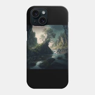 Creek in the mountains Phone Case