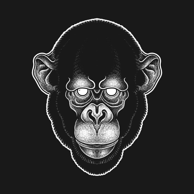 Dark monkey by Sadhakaya