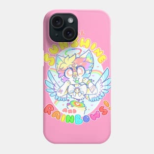 Sunshine and Rainbows Phone Case