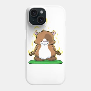 Yoga Spiritual Hamster Pet Owners Phone Case