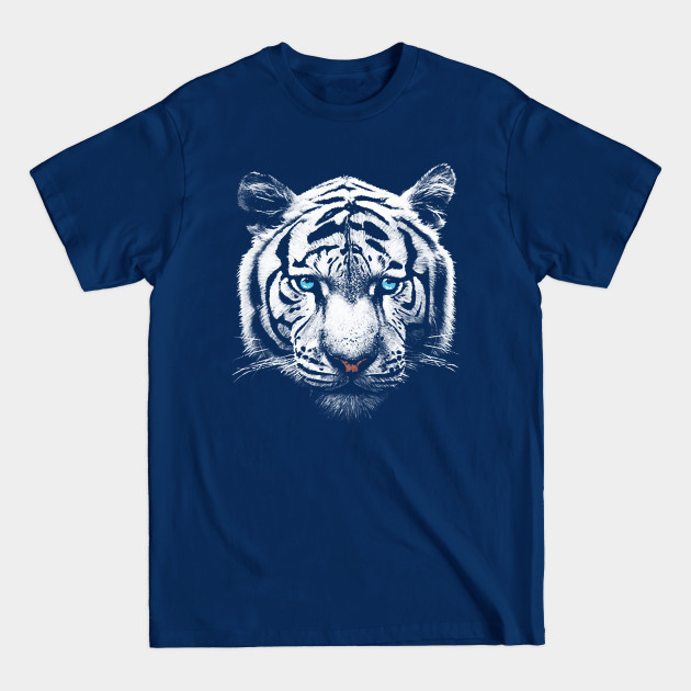 White Tiger Face - White Tiger - T-Shirt