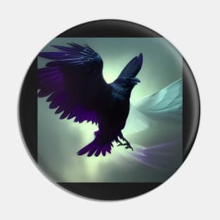 Astral Raven Pin