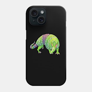 Green Armadillo Phone Case