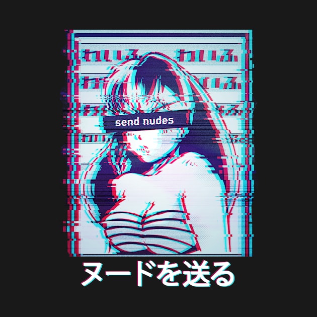 Aesthetic Japanese Clothing Vaporwave by wbdesignz