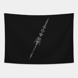 Jarvan IV Spear (White) Tapestry