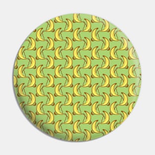 Kiwi Banana Pear Pattern Pin