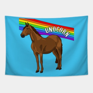 Thunder the Unocorn - Unicorn Art Tapestry