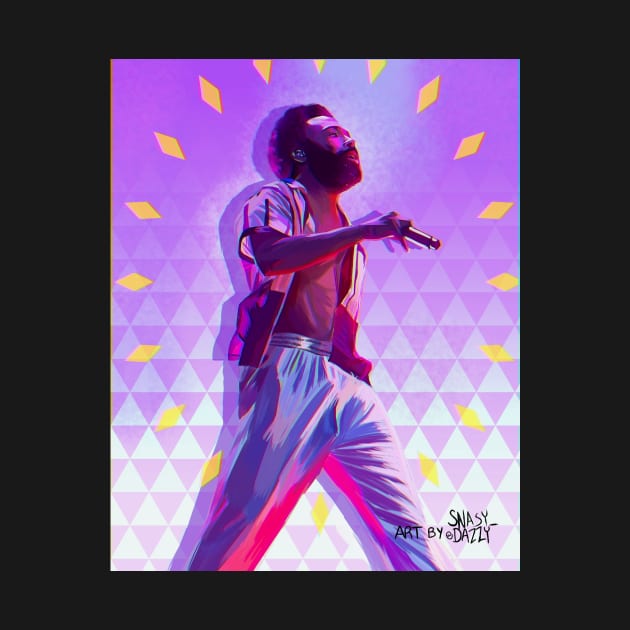 Childish Gambino / Donald Glover by snasydazzy