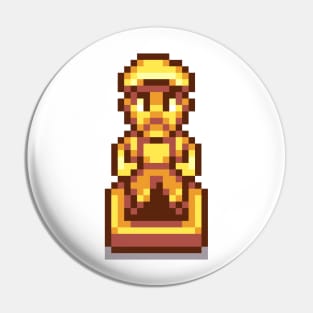 Lewis Statue Pin