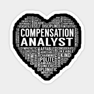 Compensation Analyst Heart Magnet