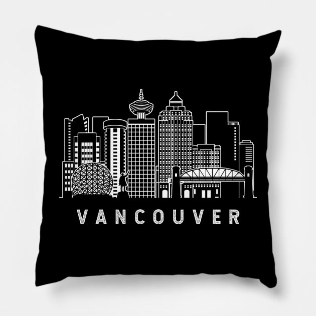 Vancouver Pillow by travel2xplanet