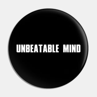 Unbeatable Mind Pin