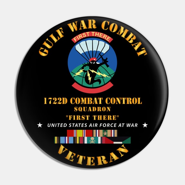 Gulf War Combat Vet - 1722d Combat Control w GULF SVC X 300 Pin by twix123844