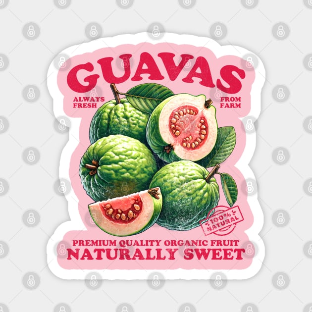 Guavas Naturally Sweet Magnet by Juna's Store
