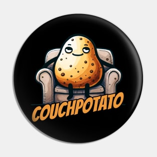 Couchpotato - Lazy TV Potato - Couch Potato Pin