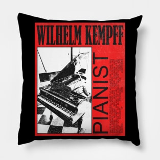 Wilhelm Kempff piano Pillow