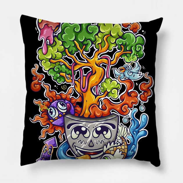 Grow Up Pillow by Koyung500