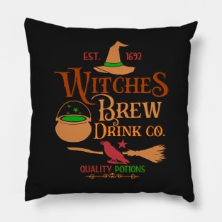 Spooky Salem 1692 They Missed One Halloween Witch costume retro halloween Pillow