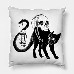 Spooky Cat Pillow