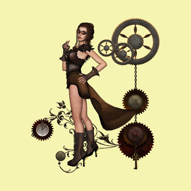 Wonderful steampunk lady by Nicky2342