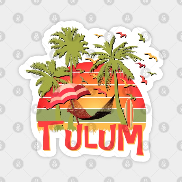 Tulum Magnet by Nerd_art