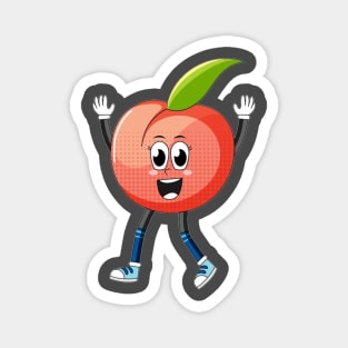 Apple cartoon character Magnet