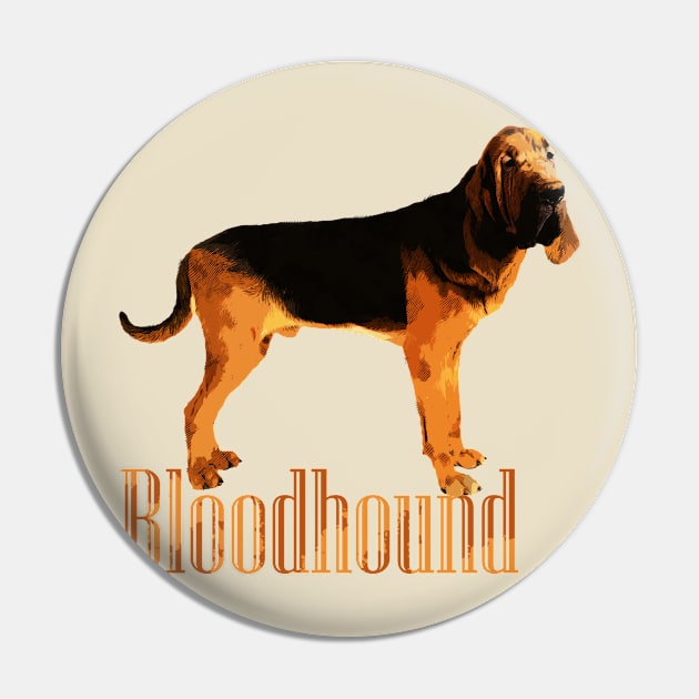 Bloodhound Pin by Nartissima