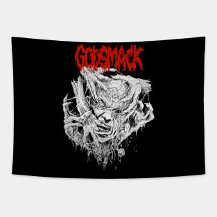 Creeping Skull Godsmack Tapestry