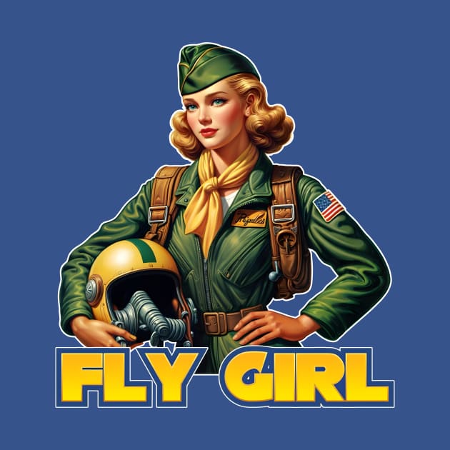 Fly Girl by Rawlifegraphic