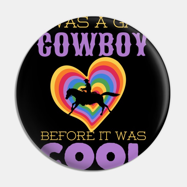 Gay Cowboy, Lgbtq Pin by maxdax