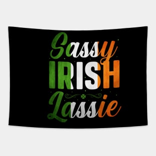 Sassy Irish Lassie Tapestry