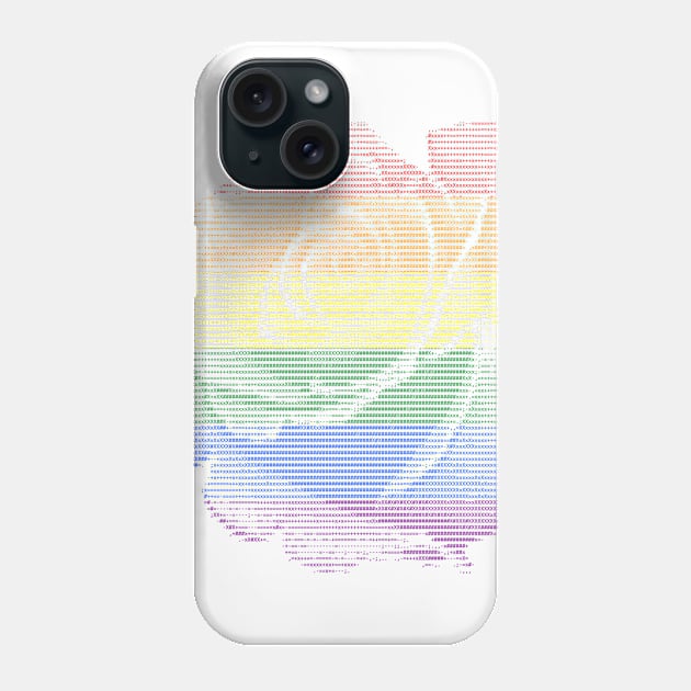 Pride ASCII Rainbow Light Color Phone Case by ConnerDavis