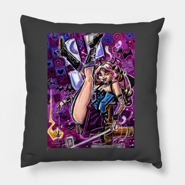 Succubus of the Sword Pillow by Djnebulous