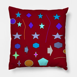 Funky Shapes Pillow