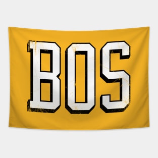 BOSton retro - Gold/White Tapestry