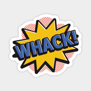 Whack Comic Explosion Magnet