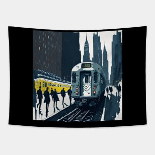 NYC Subway: The Pulse of the City Tapestry