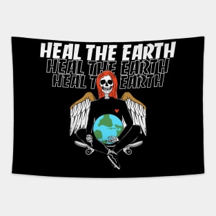 Heal the earth Tapestry