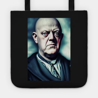 Digital Art Portrait of Aleister Crowley The Great Beast of Thelema Tote