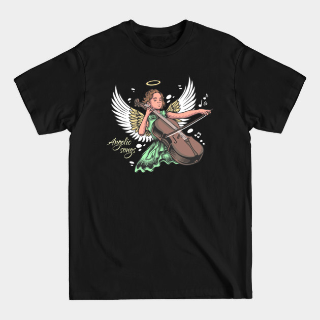 Discover Cute Angel singing angelic songs - Angel - T-Shirt