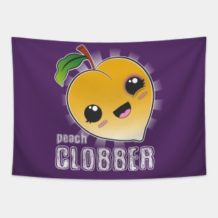 Peach Clobber! Tapestry