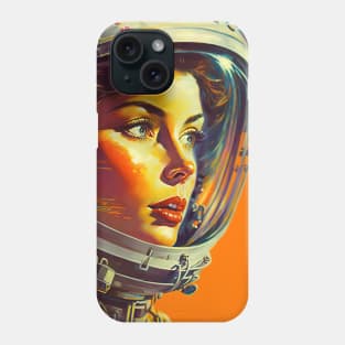 We Are Floating In Space - 09 - Sci-Fi Inspired Retro Artwork Phone Case