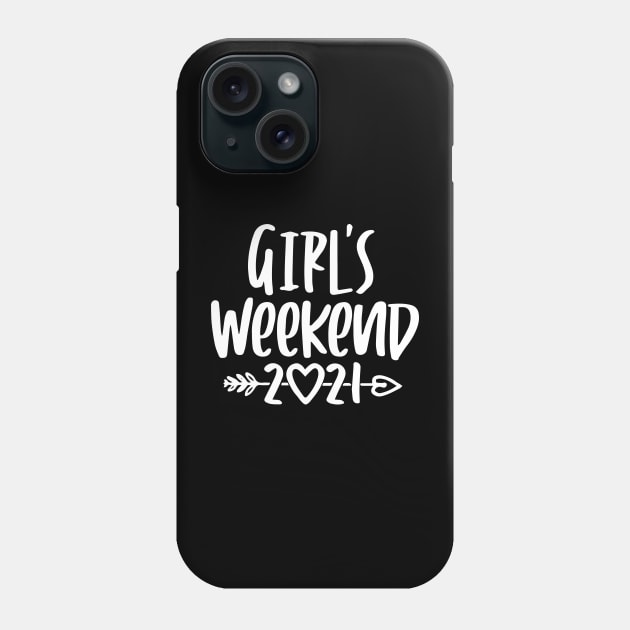 Girls Weekend 2021 Vacation Phone Case by ZimBom Designer