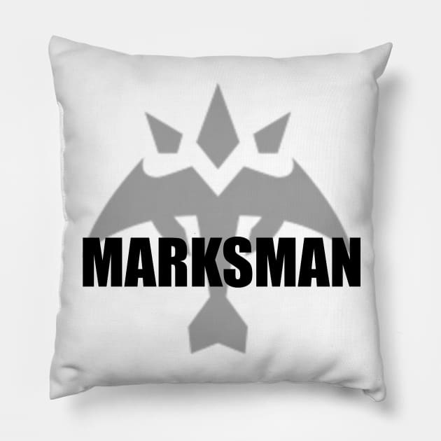 Marksman Pillow by MandalaHaze