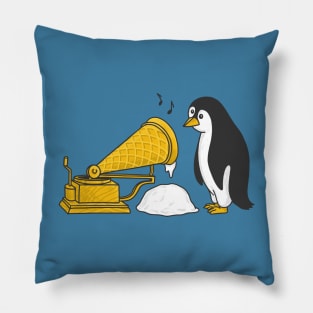 gramophone ice cream Pillow